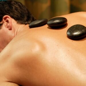 Masaje con Piedras Calientes
